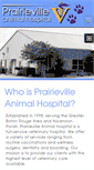 Mobile Screenshot of prairievilleanimalhospital.com